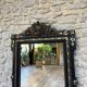 Antique Napoleon III mirror 124.5cm/83.5cm