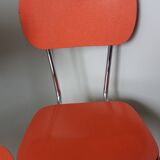 Chairs in formica and chrome metal