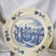 Assiette de roses vintage Villeroy & Boch fabriquée au Luxembourg