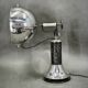 1930s Bauhaus Hanau Quartz Chrome Adjustable Table Lamp, Germany