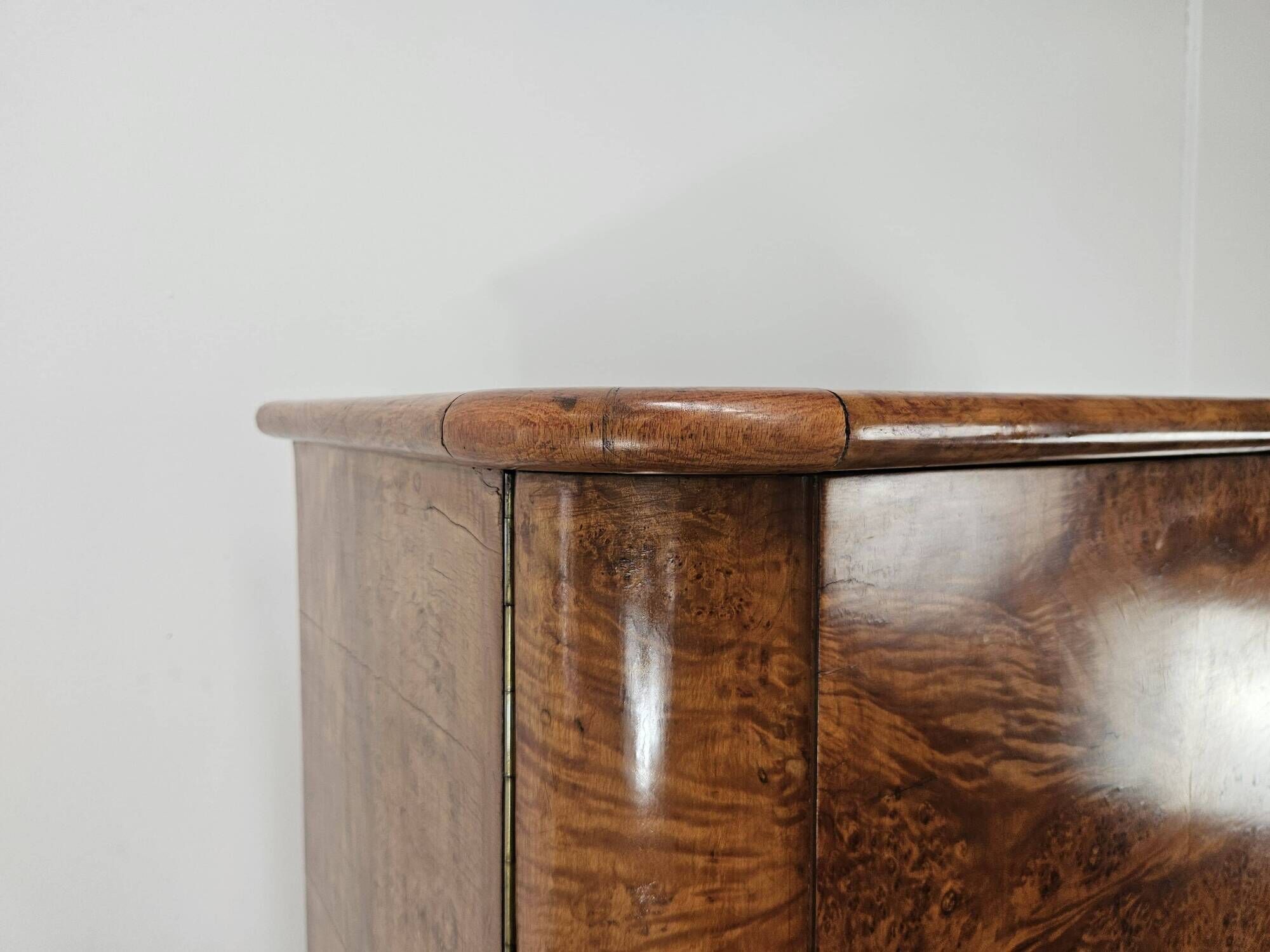 1930s Austrian Art Deco walnut burl sideboard
