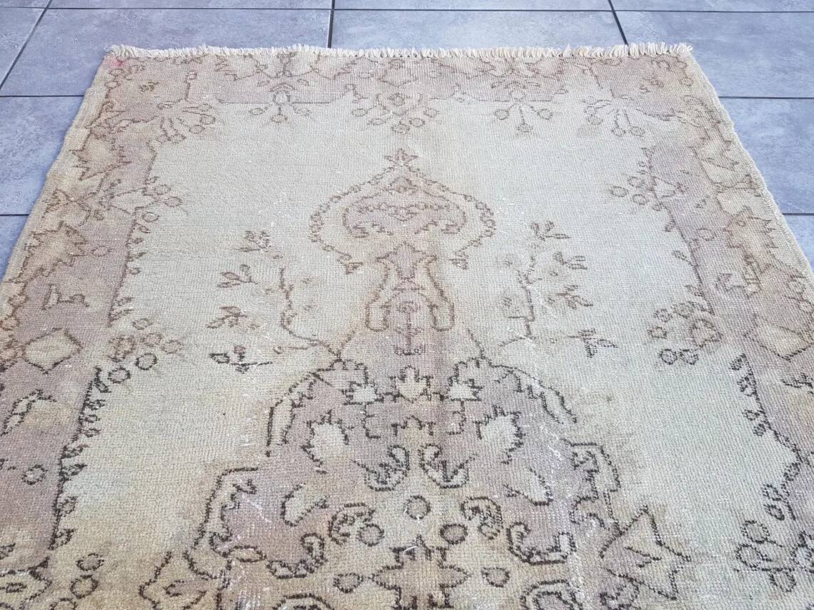 Tapis oushak anatolien beige