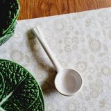Small soup tureen in cabbage barbotine