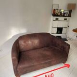 Canapé club en cuir