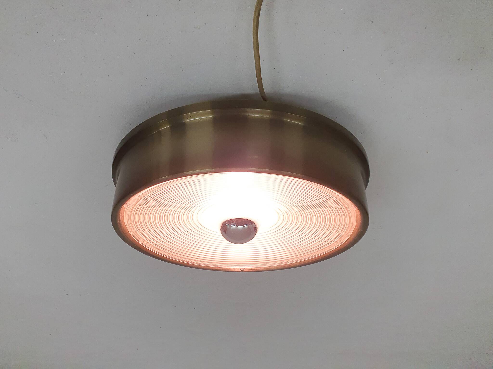 Mid-century wall or ceiling light, Dijkstra, The Netherlands 1950's