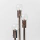 Floor lamp with 3 lights by Toni Zuccheri, 1970s vintage modernism