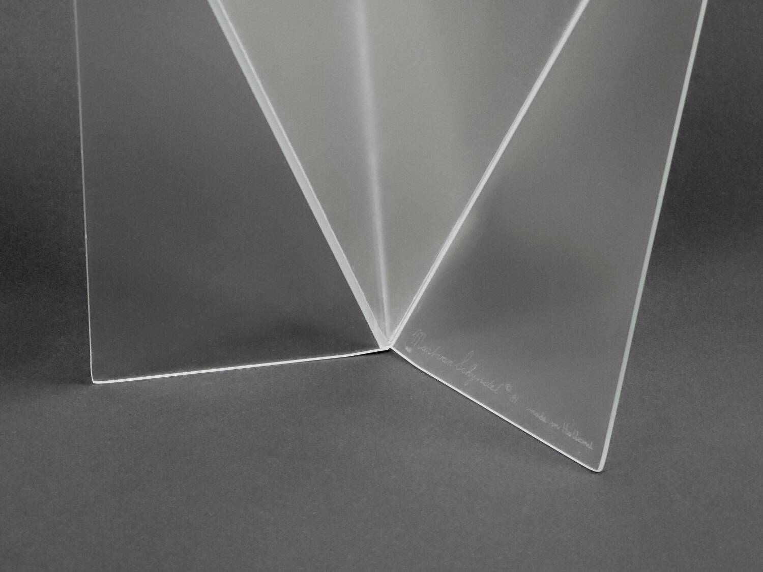 1981 Mart van Schijndel Delta Vase • Dutch Postmodern Design.