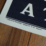 Factory sign "tableau-Maxime" Robert n°12 Spitting on Earth