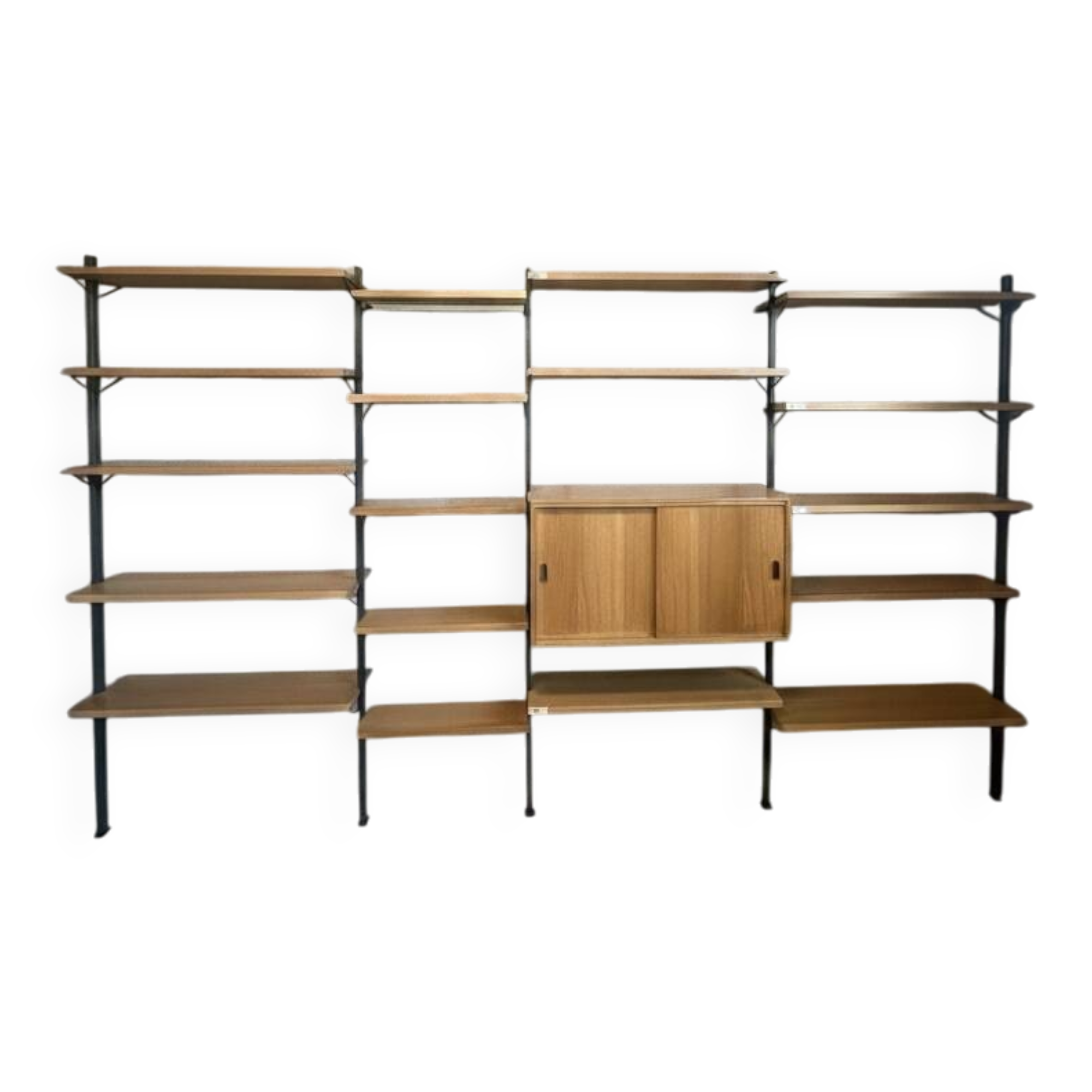 Wall unit, library Olaf Pira, Sweden 1960
