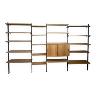 Wall unit, library Olaf Pira, Sweden 1960