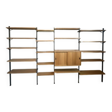 Wall unit, library Olaf Pira, Sweden 1960