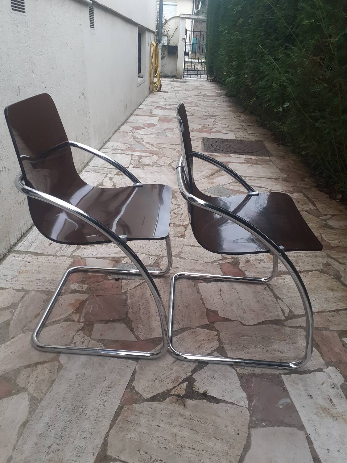 Set of 2 Yves Christin chairs