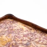 Antique small chest of drawers with marble top, France, circa 1930