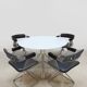 Vintage design Delta dining set table & chairs Rudi Verelst Novalux