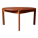 Solid wood coffee table, organic Scandinavian design, vintage retro 80s.