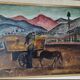 Oil Painting Patrik Reutersvärd / Landscape / Countryside / Horse