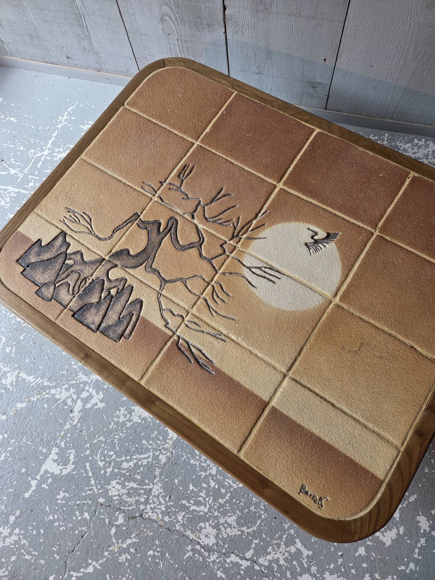 Ceramic table