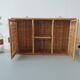 Small vintage rattan cabinet
