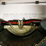 Japy script typewriter