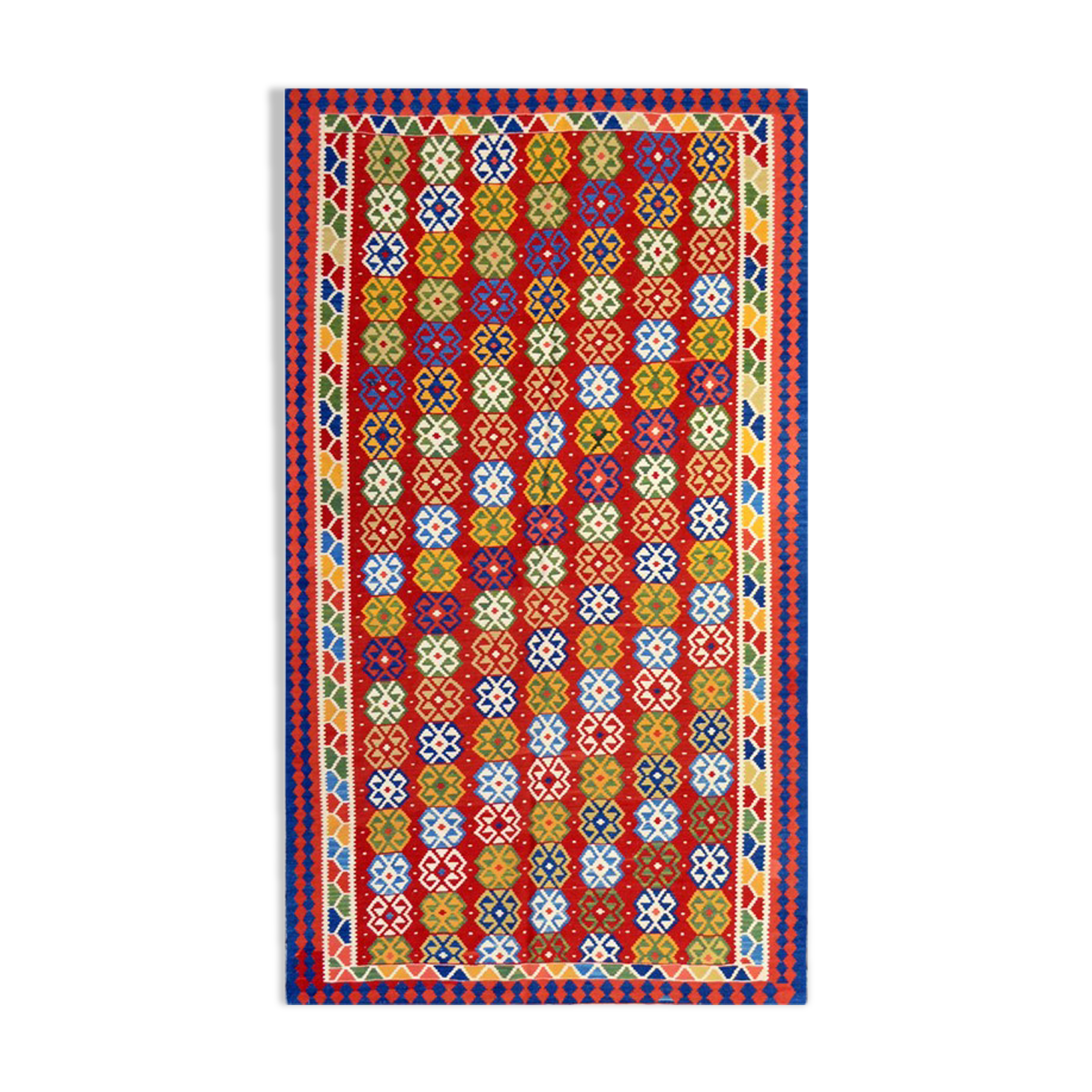 Tapis cilié ghashghaï 278 cm x 167 cm