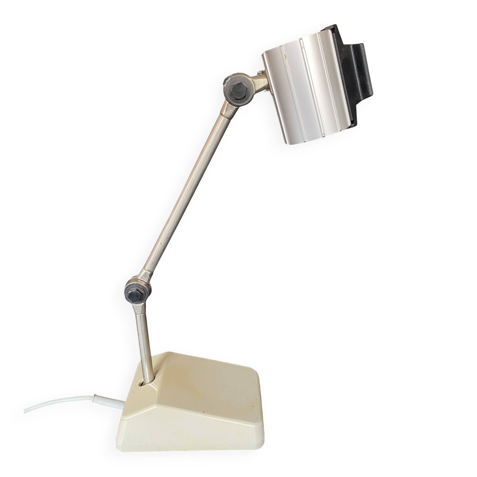 Waldmann metal articulated lamp vintage industrial workshop 1950