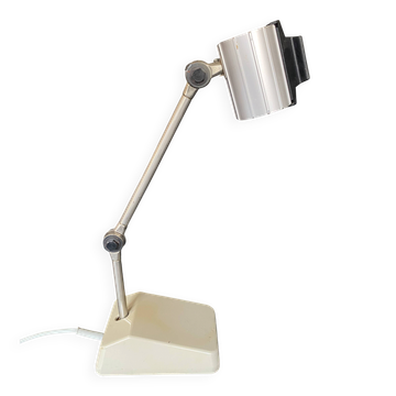 Waldmann metal articulated lamp vintage industrial workshop 1950