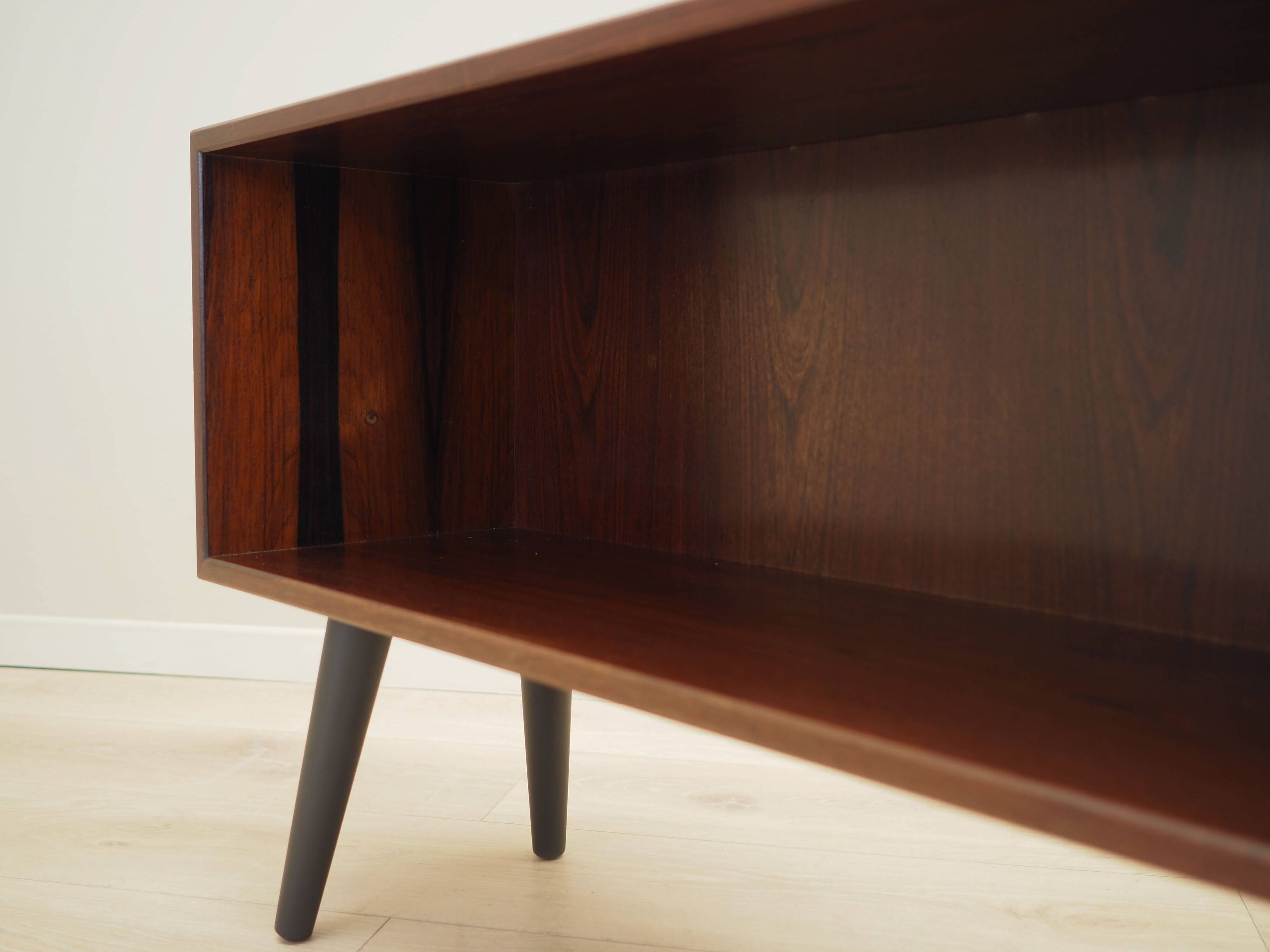 Rosewood bookcase, Danish design, 1970s, production: Hjørnebo