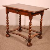 Small Writing Table / Side Table in Walnut - 17th Century