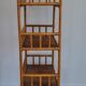 Vintage rattan shelf