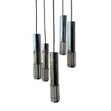 Vintage waterfall pendant lamp by Schmal & Schulz
