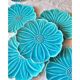 6 assiettes barbotine vintage Vallauris