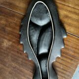 Large Flat Fish Appetizer - Fat Lava Vallauris Earthenware 47 / 25 cm