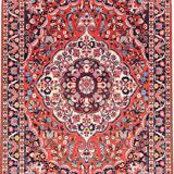 Persian Iran Saman Oriental Rug: 3.20 X 2.07 Meters - Made in