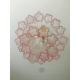 Venini-Style Murano Glass Tronchi Chandelier