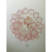 Venini-Style Murano Glass Tronchi Chandelier