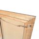 Mirror with painted wooden frame