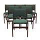 Set of six mahogany chairs, Danish design, 1970s, designer: Henning Kjærnul