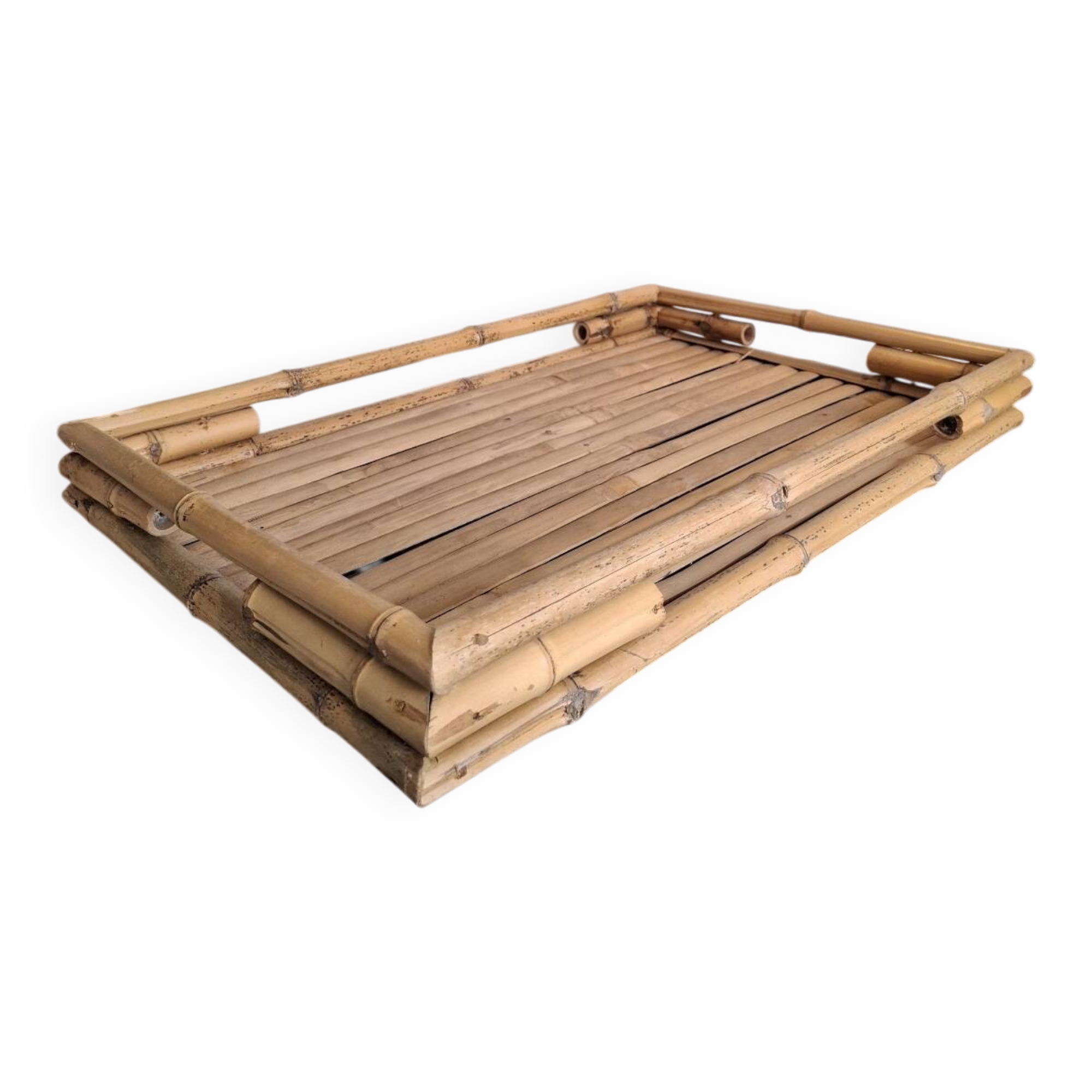 Plateau en bambou