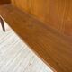 Scandinavian "boomerang" two-sided teak desk Midtjydsk Mobelfabrilk