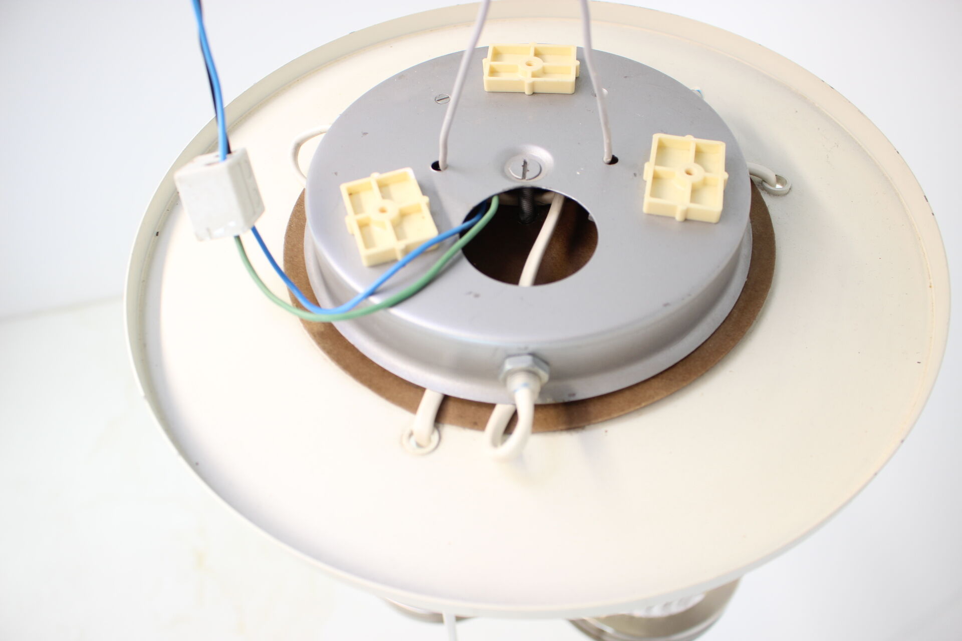 Mid century adjustable glass chandelier by pokrok zilina, 1970s