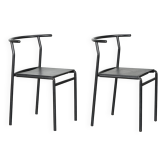 Pair of Café chairs by Philippe Starck for Baleri 1980