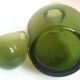 Carafe and its cap 70s, height 28 cm