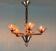 Venetian chandelier in amethyst Murano glass, circa 1920