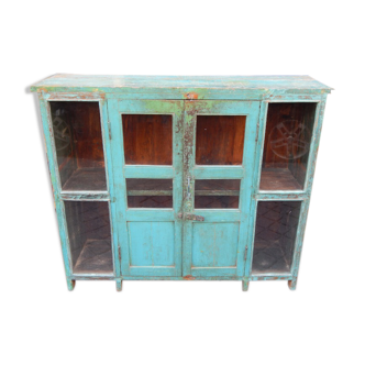 Green sideboard Indian teak wood