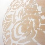 Lustre Art Déco rose