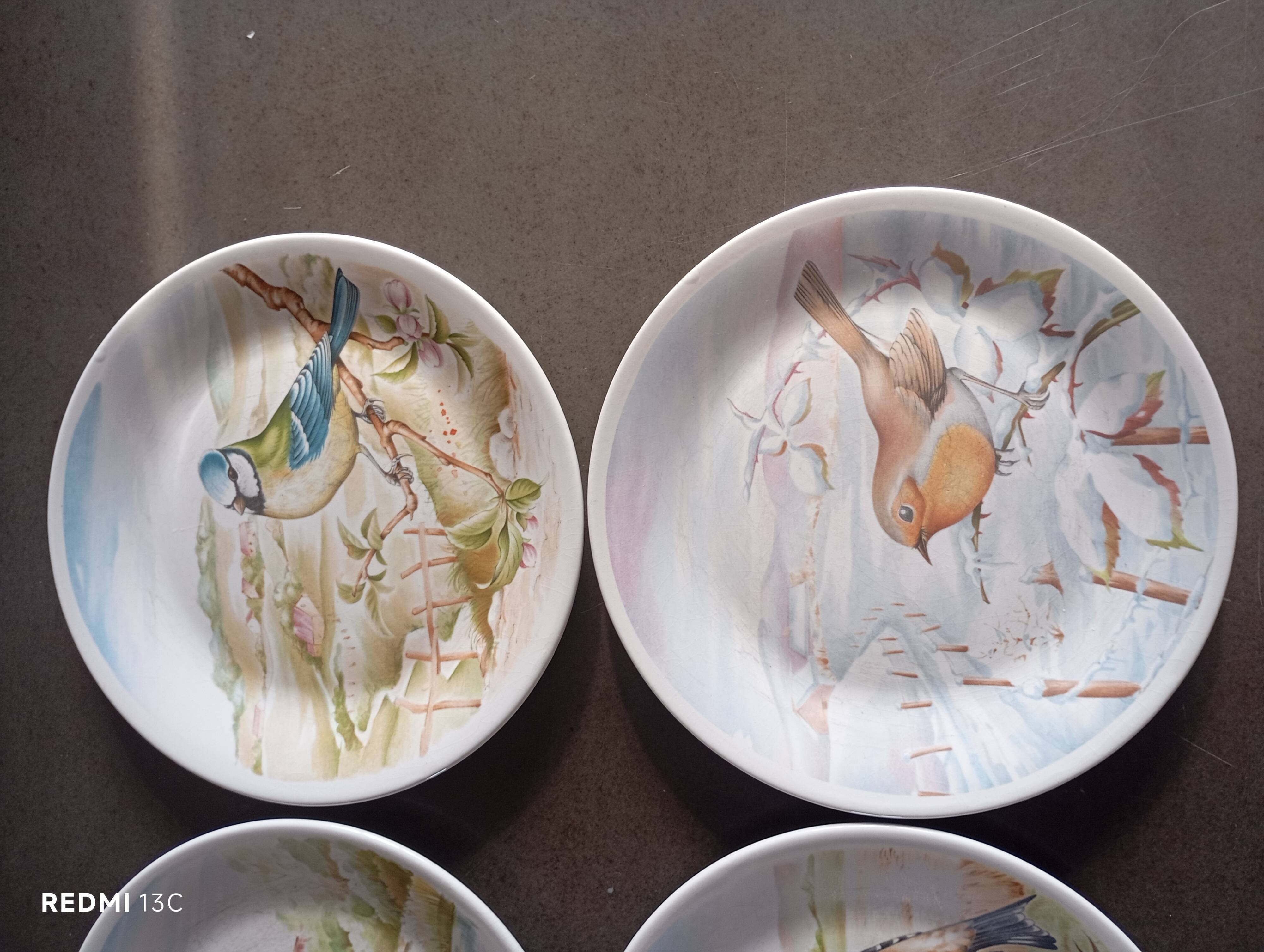 Sarreguemines dessert plates