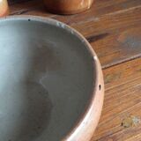 Set of stoneware cups