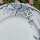 Round earthenware dish iron earth Keller and Guérin Lunéville ''Rambouillet''