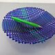 Italian Filigree Glass Bowl, 1960s