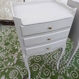 Pair of gray bedside tables
